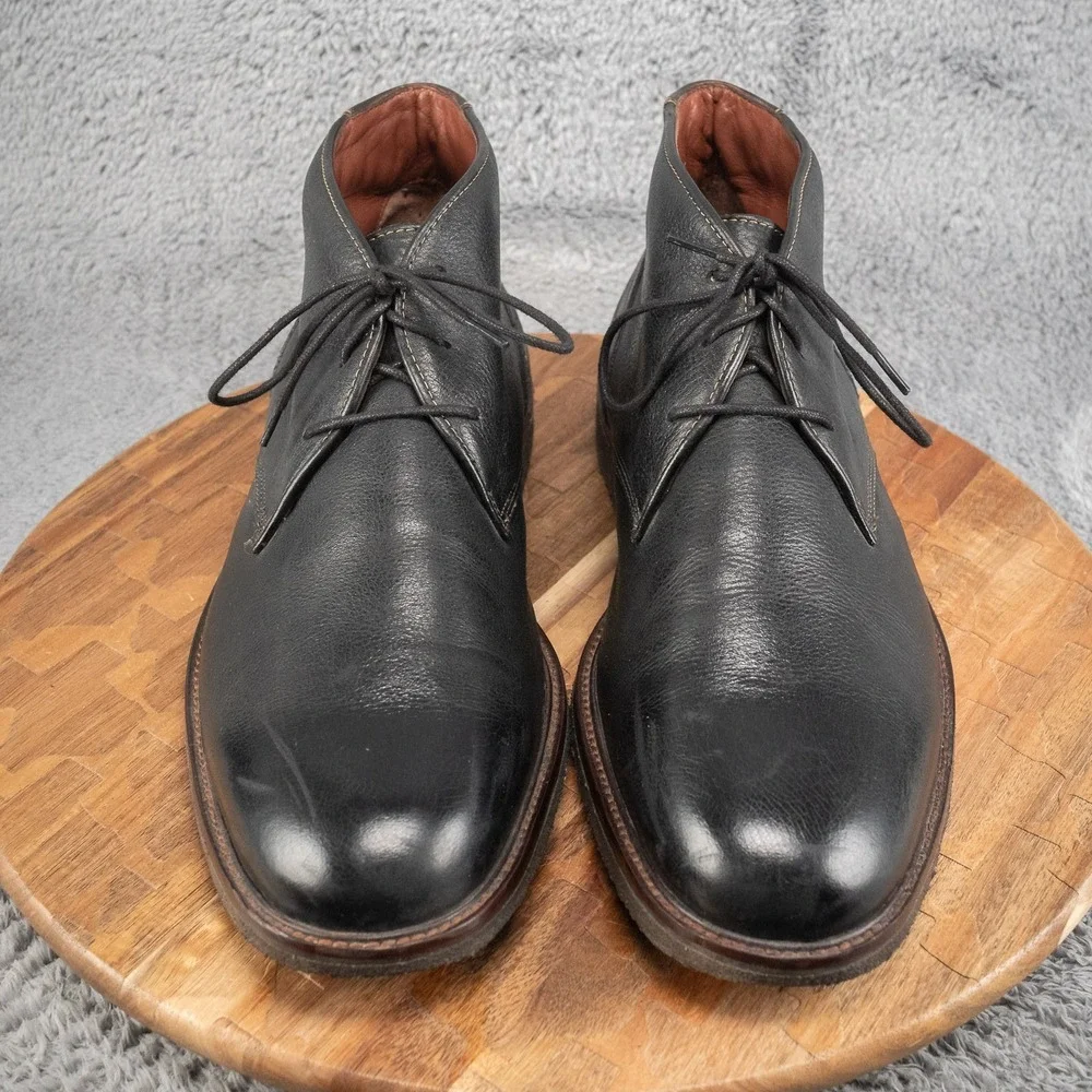 Johnston & Murphy Copeland Chukka Ankle Boots Mens Sheepskin 25-2021 Sz 13 M